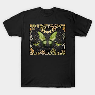 Mystic Botanical Luna Moth T-Shirt